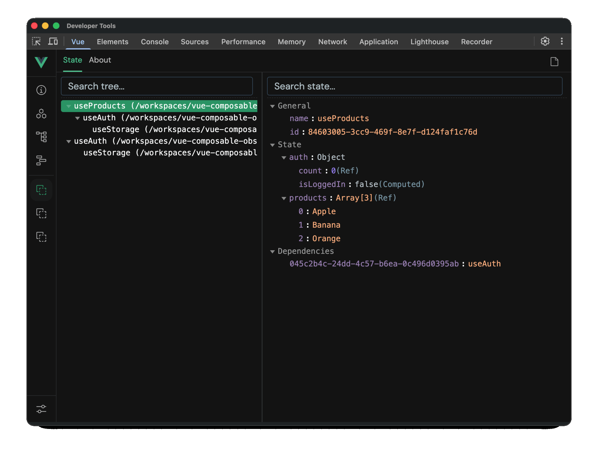 Vue Composable Observer Demo